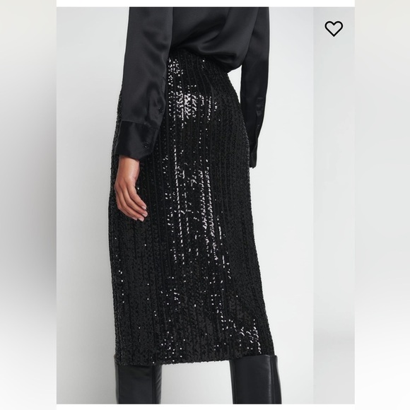 Reformation Galaxy Skirt in Black New with Tags! - Picture 4 of 11